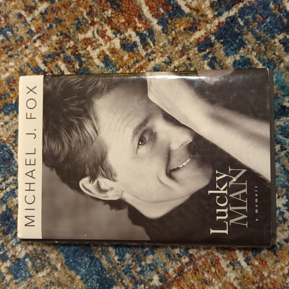 🐢Michael J. Fox Lucky Man a Memoir Hardback Book - Picture 1 of 4